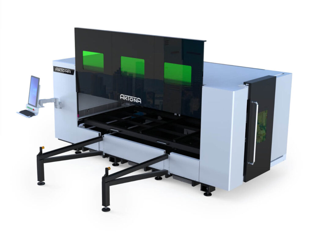 Wycinarka laserowa TR 4020 marki Akiona. Nowoczesna maszyna do cięcia laserowego.