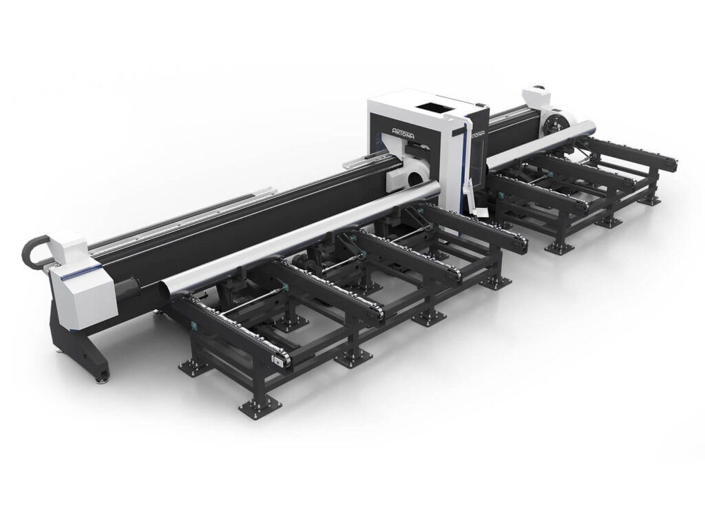 Wycinarka laserowa TR4020-C do cięcia rur i profili.