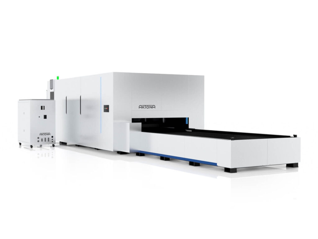 Laserowa wycinarka Arkiona do precyzyjnego cięcia metalu.