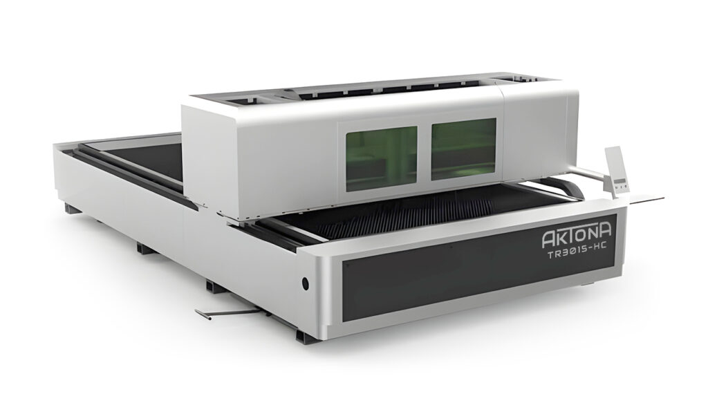 Wycinarka laserowa AKTONA TR3015-HC. Nowoczesna maszyna do cięcia laserowego.