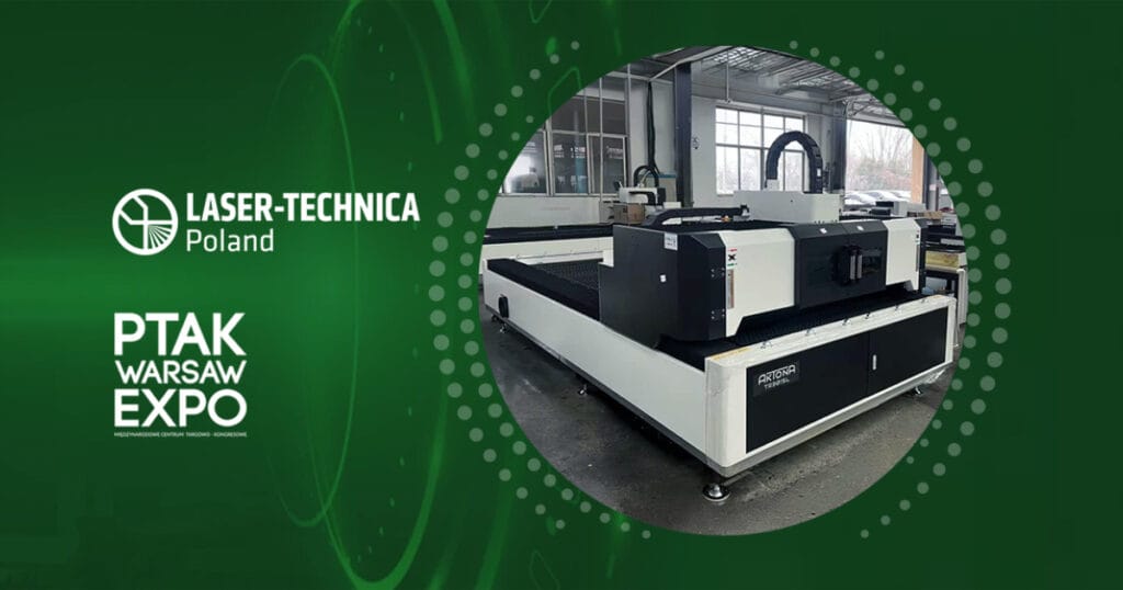 Laser Aktona na LASER-TECHNICA Poland 2026. Targi PTAK Warsaw Expo.